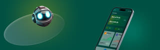 Blue Tree trading platform hero section background
